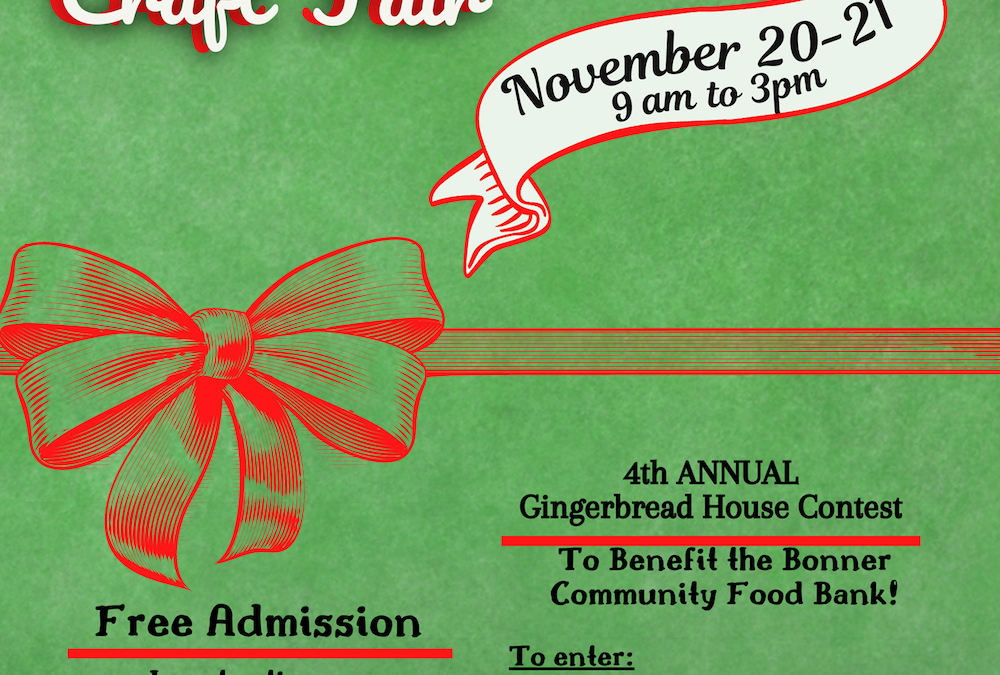 Bonner County Christmas Shopping Fair 2021!