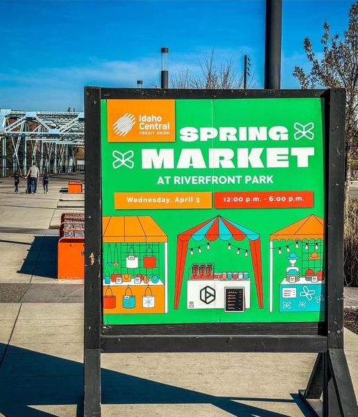 Riverfront Spokane Spring Market April 3rd